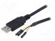 Modul  integrovaný pro kabel  UART,USB  USB A,kolíková zásuvka