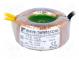 Transformátor  toroidní  10VA  230VAC  12V  0,83A  0,2kg  Ø  53mm
