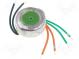Transformátor  toroidní  10VA  230VAC  24V  24V  0,2A  0,2A  0,2kg