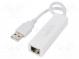 Adaptér USB na Fast Ethernet  USB 2.0  bilá