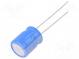 Kondenzátor  elektrolytický  THT  330uF  10VDC  Ø10x12,5mm  ±20%