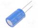 Kondenzátor  elektrolytický  THT  2200uF  16VDC  Ø16x25mm  ±20%