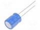 Kondenzátor  elektrolytický  THT  330uF  16VDC  Ø10x12,5mm  ±20%