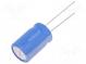 Kondenzátor  elektrolytický  THT  470uF  25VDC  Ø10x20mm  ±20%