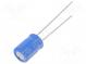Kondenzátor  elektrolytický  THT  33uF  50VDC  Ø8x11,5mm  ±20%