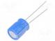 Kondenzátor  elektrolytický  THT  33uF  80VDC  Ø10x12,5mm  ±20%