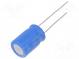 Kondenzátor  elektrolytický  THT  220uF  35VDC  Ø10x16mm  ±20%