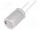 Kondenzátor  elektrolytický  low ESR  THT  4700uF  25VDC  Ø16x25mm