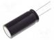 Kondenzátor  elektrolytický  THT  15uF  400VDC  Ø10x20mm  ±20%