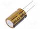 Kondenzátor  elektrolytický  THT  10000uF  6,3VDC  Ø16x25mm  ±20%