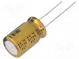 Kondenzátor  elektrolytický  THT  470uF  63VDC  Ø12,5x20mm  ±20%