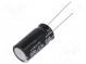 Kondenzátor  elektrolytický  THT  1500uF  6,3VDC  Ø12,5x25mm  ±20%