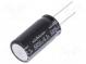 Kondenzátor  elektrolytický  THT  6800uF  6,3VDC  Ø18x35,5mm  ±20%
