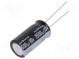 Kondenzátor  elektrolytický  THT  1500uF  10VDC  Ø12,5x25mm  ±20%