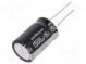 Kondenzátor  elektrolytický  THT  1500uF  16VDC  Ø16x25mm  ±20%