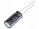 Kondenzátor  elektrolytický  THT  150uF  50VDC  Ø10x20mm  ±20%
