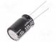Kondenzátor  elektrolytický  THT  330uF  50VDC  Ø12,5x20mm  ±20%