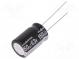 Kondenzátor  elektrolytický  THT  150uF  63VDC  Ø12,5x20mm  ±20%