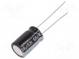 Kondenzátor  elektrolytický  THT  68uF  63VDC  Ø10x16mm  ±20%