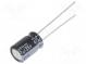 Kondenzátor  elektrolytický  THT  47uF  35VDC  Ø8x11,5mm  ±20%