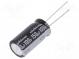 Kondenzátor  elektrolytický  THT  150uF  100VDC  Ø12,5x25mm  ±20%