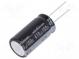 Kondenzátor  elektrolytický  THT  470uF  100VDC  Ø18x35,5mm  ±20%