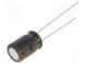 Kondenzátor  elektrolytický  THT  330uF  16VDC  Ø8x11,5mm  ±20%