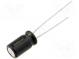 Kondenzátor  elektrolytický  THT  470uF  25VDC  Ø10x12,5mm  ±20%