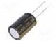 Kondenzátor  elektrolytický  THT  470uF  100VDC  Ø16x25mm  ±20%