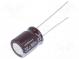 Kondenzátor  elektrolytický  THT  22uF  160VDC  Ø10x12,5mm  ±20%