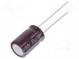 Kondenzátor  elektrolytický  THT  33uF  160VDC  Ø10x16mm  ±20%