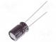 Kondenzátor  elektrolytický  THT  2,2uF  400VDC  Ø8x11,5mm  ±20%