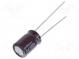 Kondenzátor  elektrolytický  THT  3,3uF  400VDC  Ø8x11,5mm  ±20%