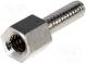 Šroubek s hlavou se závitem  UNC4-40  Dél.závitu  10,9mm