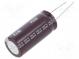 Kondenzátor  elektrolytický  low ESR  THT  4700uF  25VDC  Ø18x40mm