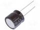 Kondenzátor  elektrolytický  low ESR  THT  2200uF  6,3VDC  ±20%