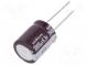 Kondenzátor  elektrolytický  low ESR  THT  3900uF  6,3VDC  ±20%