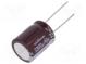 Kondenzátor  elektrolytický  low ESR  THT  3300uF  10VDC  Ø16x20mm