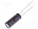 Kondenzátor  elektrolytický  low ESR  THT  470uF  16VDC  Ø8x20mm