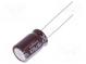 Kondenzátor  elektrolytický  low ESR  THT  470uF  16VDC  Ø10x15mm