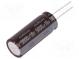 Kondenzátor  elektrolytický  low ESR  THT  5600uF  16VDC  Ø16x40mm