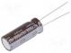 Kondenzátor  elektrolytický  low ESR  THT  560uF  25VDC  Ø10x25mm