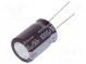 Kondenzátor  elektrolytický  low ESR  THT  1000uF  50VDC  Ø18x25mm