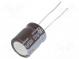 Kondenzátor  elektrolytický  low ESR  THT  220uF  50VDC  ±20%