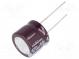 Kondenzátor  elektrolytický  low ESR  THT  470uF  50VDC  Ø18x15mm