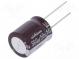 Kondenzátor  elektrolytický  low ESR  THT  560uF  50VDC  Ø16x20mm
