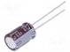 Kondenzátor  elektrolytický  low ESR  THT  47uF  63VDC  Ø8x11,5mm