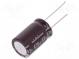 Kondenzátor  elektrolytický  low ESR  THT  470uF  63VDC  Ø16x25mm