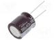 Kondenzátor  elektrolytický  low ESR  THT  560uF  63VDC  Ø18x20mm