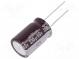 Kondenzátor  elektrolytický  low ESR  THT  330uF  80VDC  Ø16x25mm